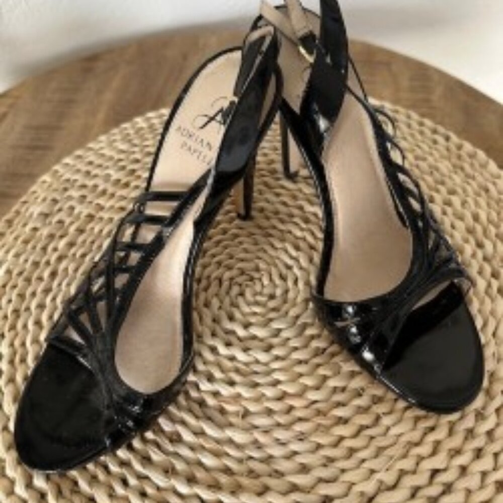 Adrianna Papell Black Heels size US 6 EU 36